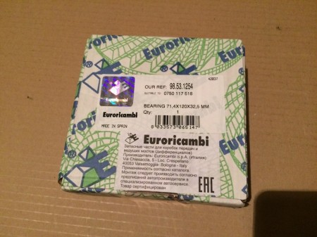 Подшипник роликовый конический 71,4х120,0х32,5 (TAS)